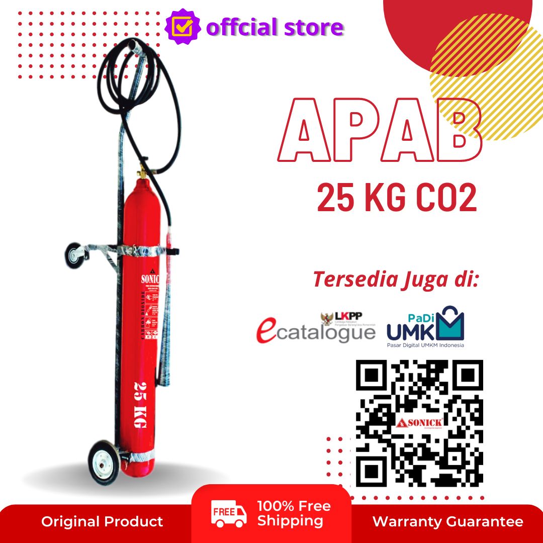 APAB 25 Kg Co2 (Carbon Dioxide) - Distributor Tabung Pemadam Api - PT ...