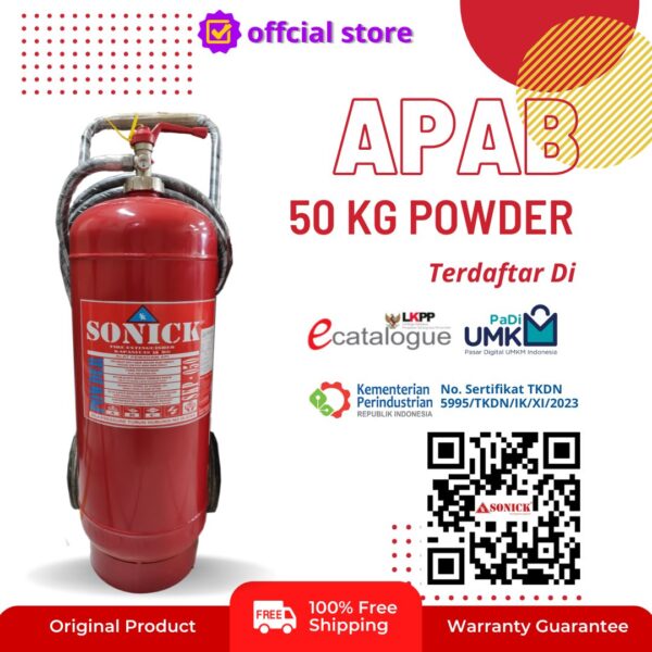 Jual APAB 50 Kg Powder Alat Pemadam Kebakaran Fire Extinguisher (2)