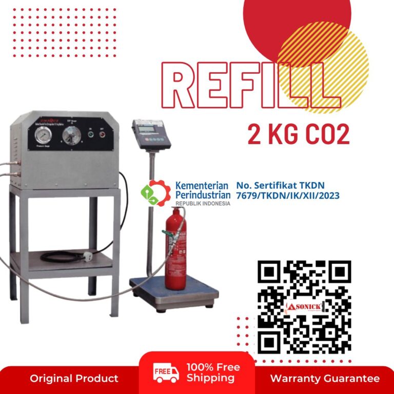 Isi Ulang APAR 2 Kg Co2 (Karbon Dioksida)