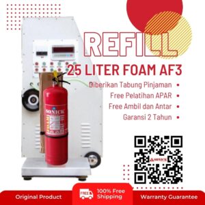Tempat isi ulang apab 25 liter foam