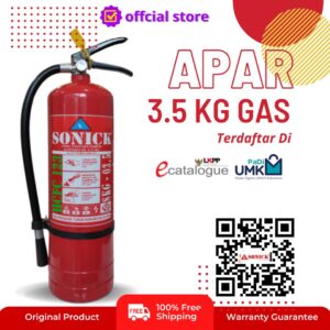 Jual APAR 3.5 Kg GAS Clean Agent HCFC 123 Fire Extinguisher