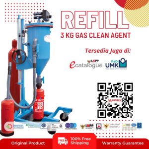 Jasa Refill APAR 3 Kg Gas Clean Agent HCFC 123 AV11