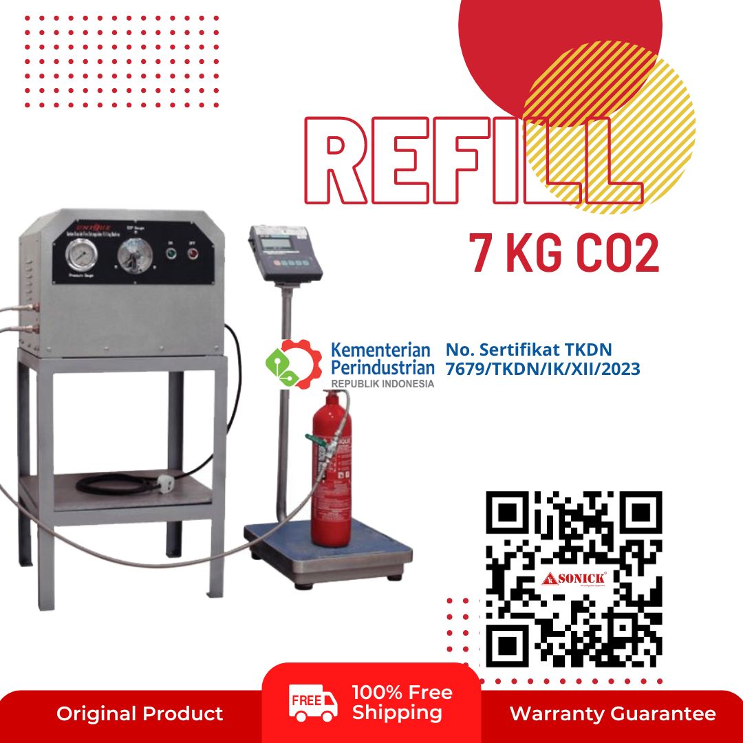 Tempat isi ulang apar 7 kg co2 refill tabung pemadam kebakaran jakarta bekasi